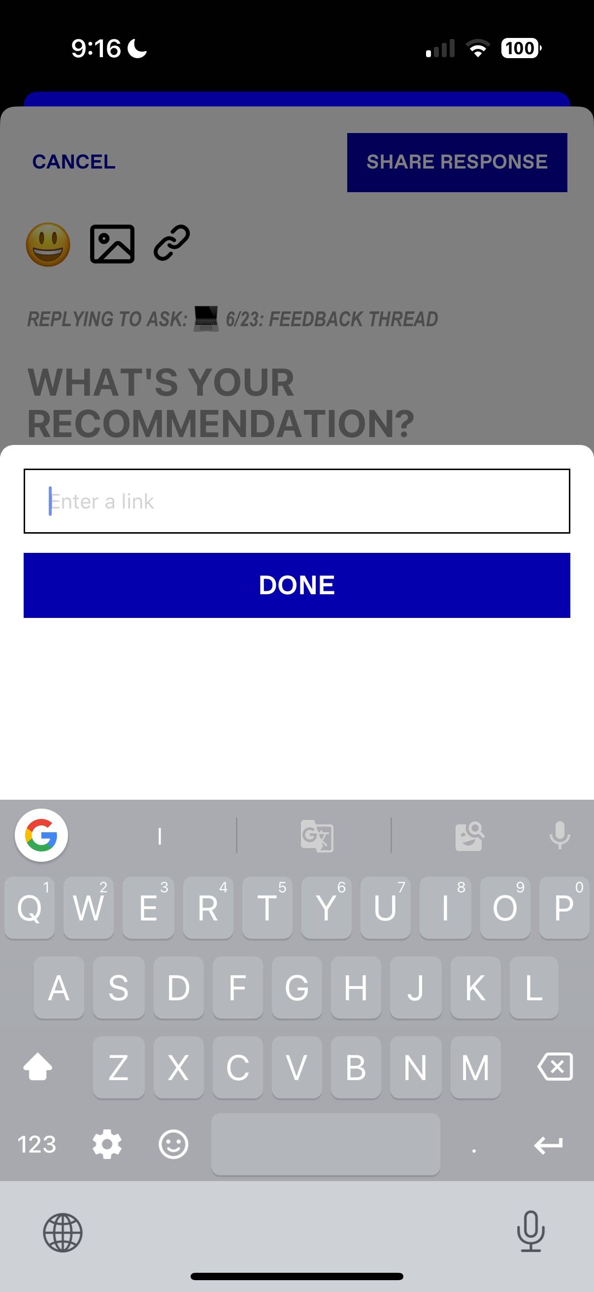 recommendation image