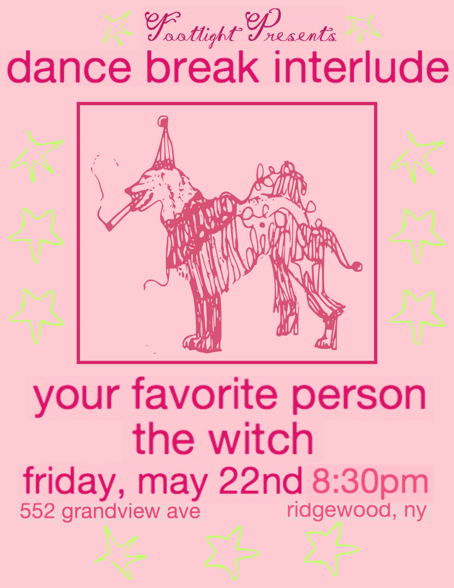 Emerging indie rock show 5.22.26 in ridgewood, NY